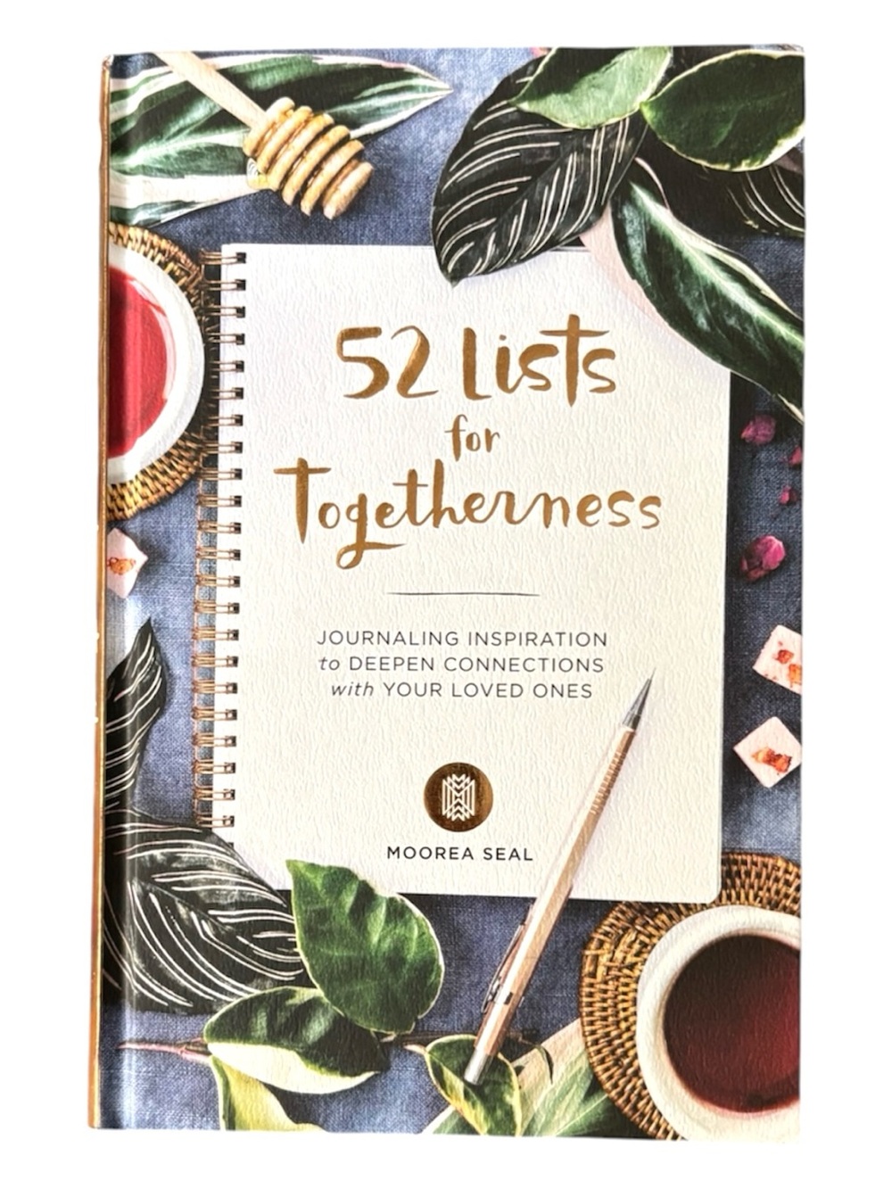 52 Lists for Togetherness Journal - Cream & Green HardCover